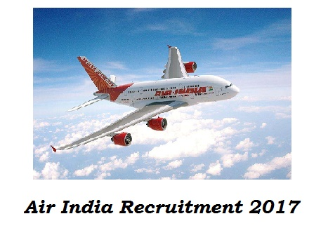 Air India Recruitment 2017